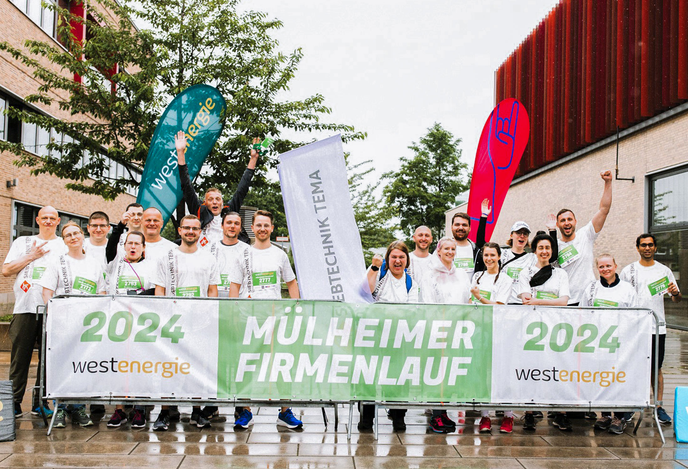 SIEBTECHNIK TEMA Team Mülheimer Firmenlauf 2024