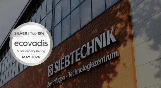 SIEBTECHNIK GmbH Awarded Silver Medal in EcoVadis Sustainability Rating