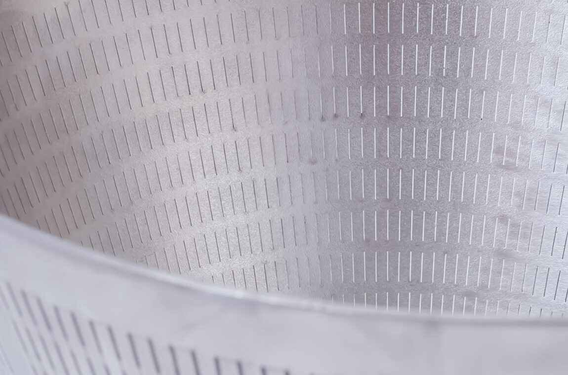 Inflotek water-jet screens - screen basket